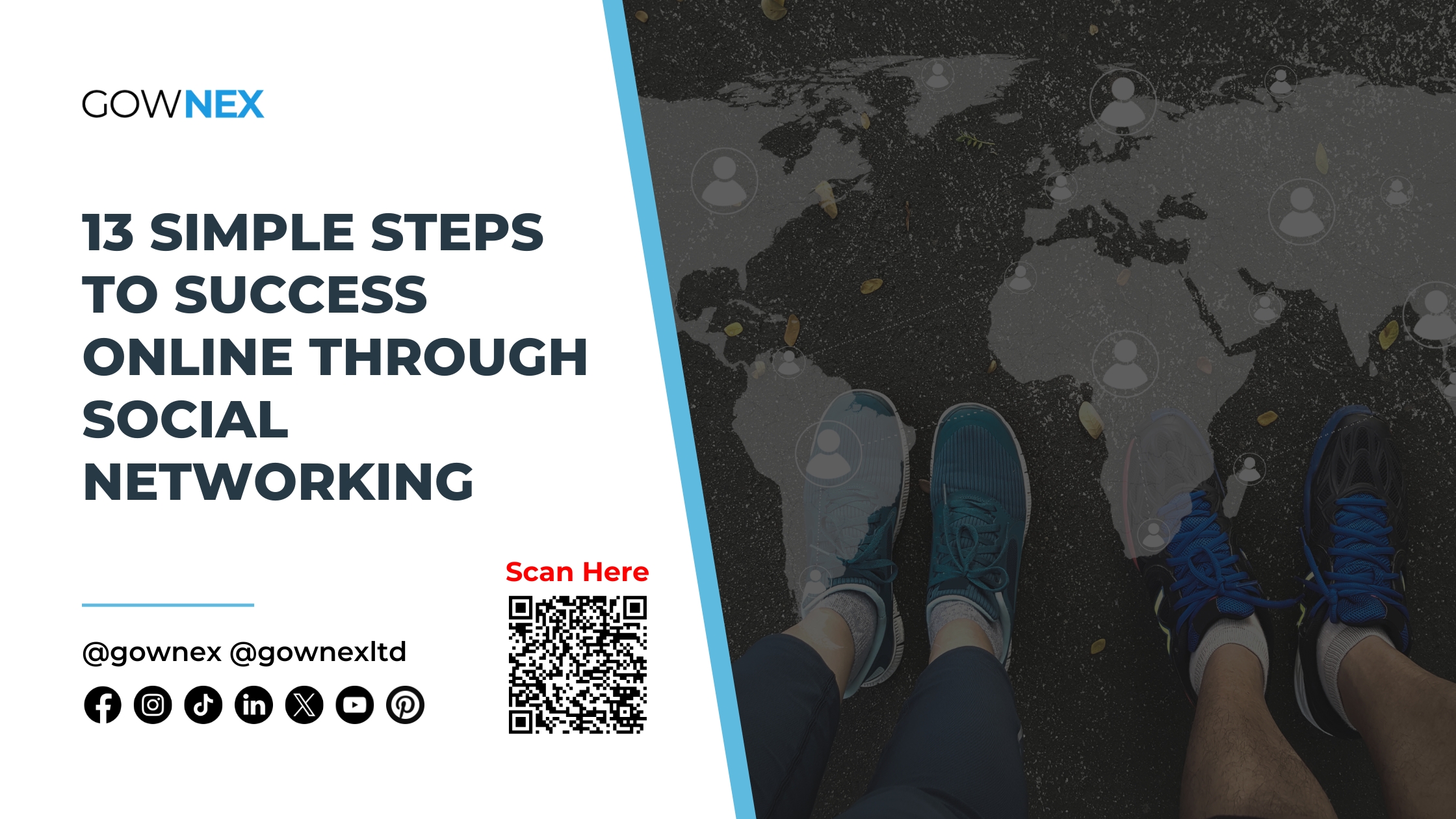 Gownex - 13 Simple Steps to Success Online through Social Networking