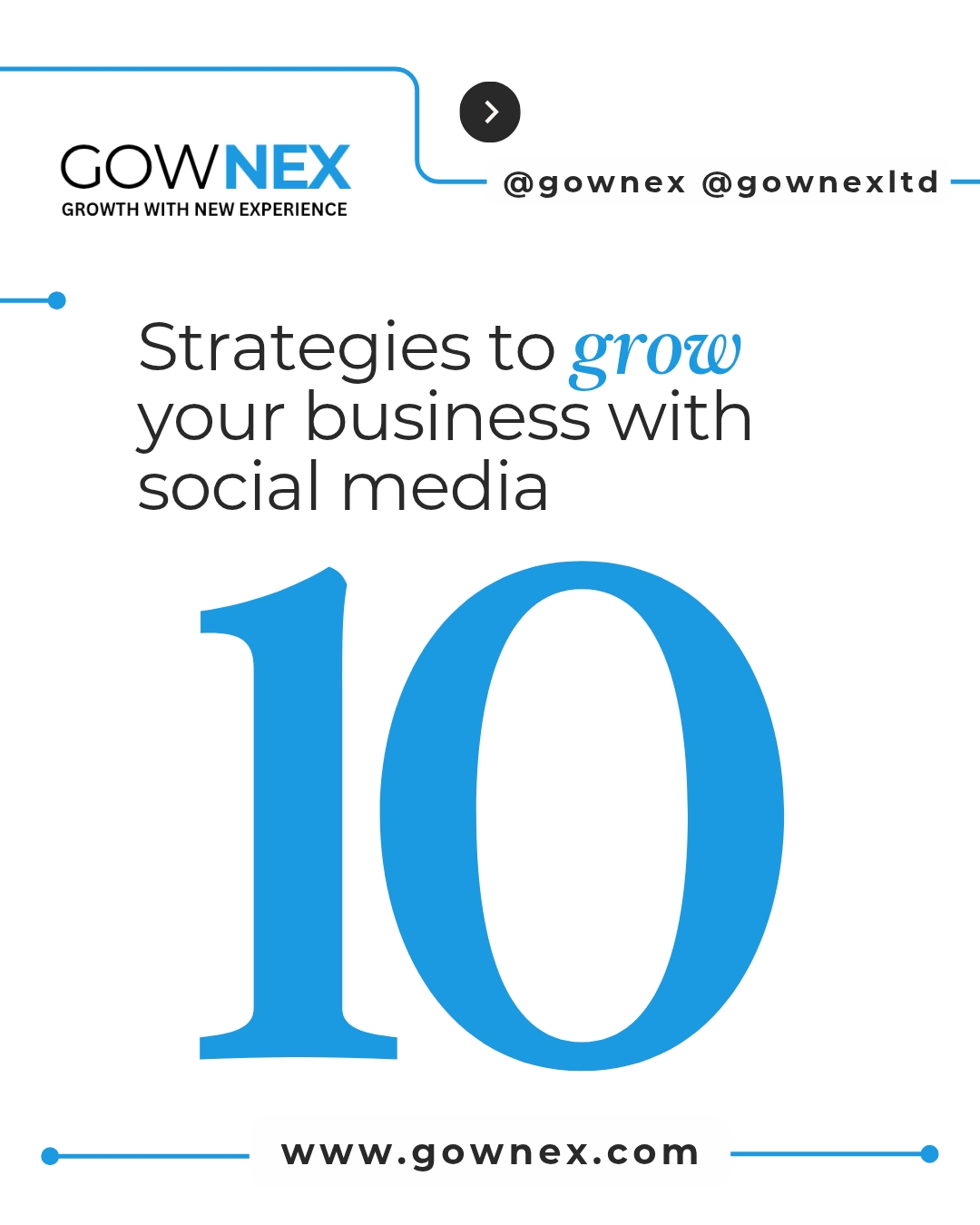 Gownex_ 10 Strategies to grow your business brand online