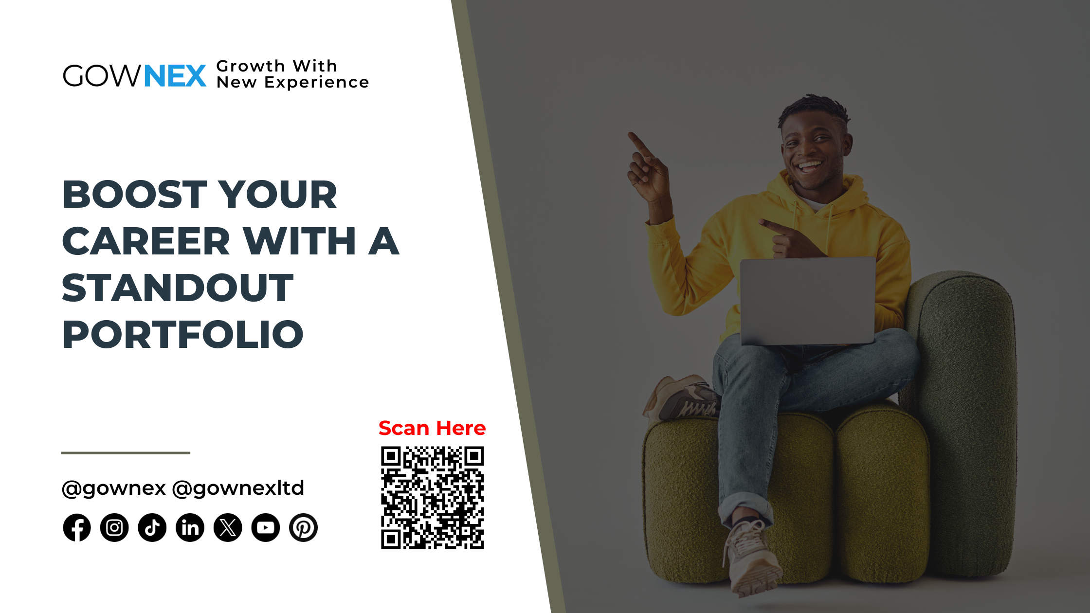 Gownex - Boost Your Career with a Standout Portfolio